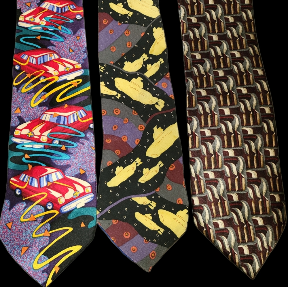 Beatles Silk Tie Lot